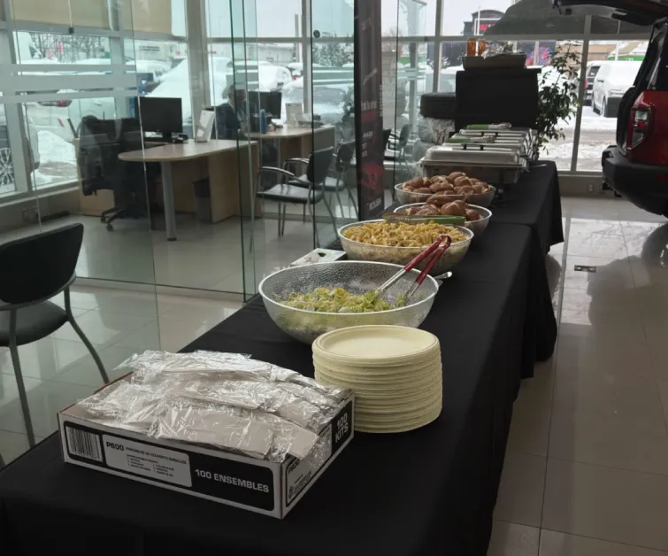 Open food containers